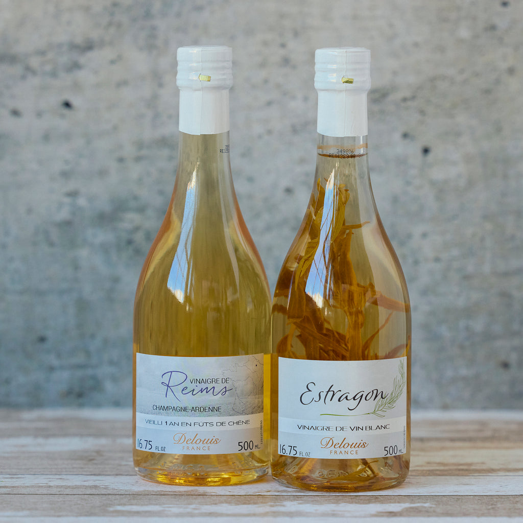 DeLouis Reims Estragon and Champagne Vinegars